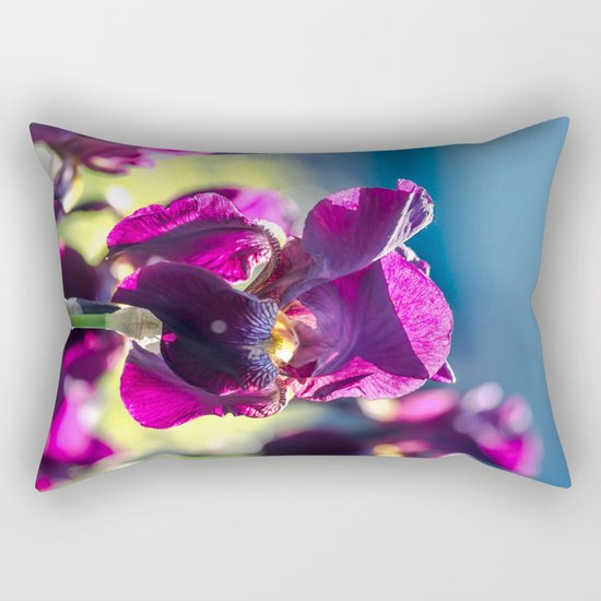 Irises Rectangular Pillow