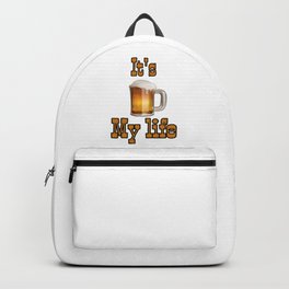 Beer - my life Backpack