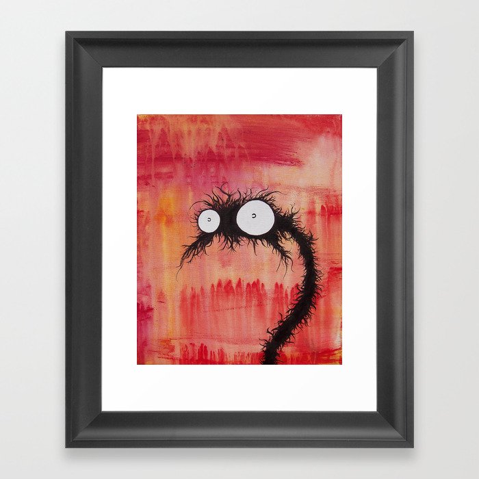 The Creatures From The Drain painting 1 Framed Art Print