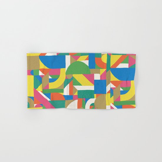 Letter i Hand & Bath Towel