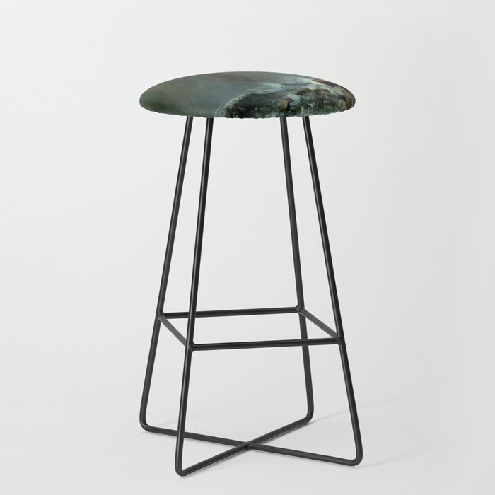 Gustave Courbet "Marine - The Waterspout" Bar Stool