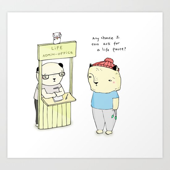 LAO Art Print