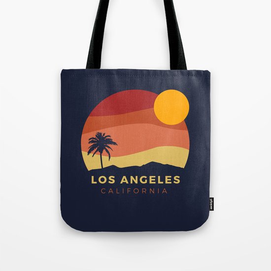 Los Angeles Sunset Tote Bag