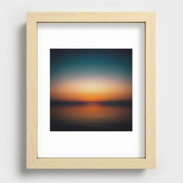 Abstract Seascape 17 Recessed Framed Print