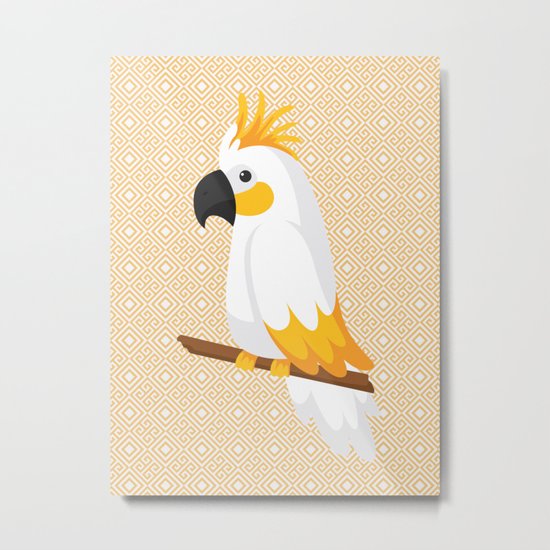 COCKATOO Metal Print