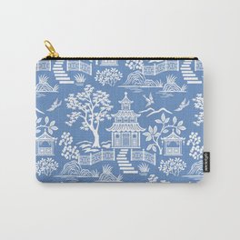 Chinoiserie Pagoda Carry-All Pouch