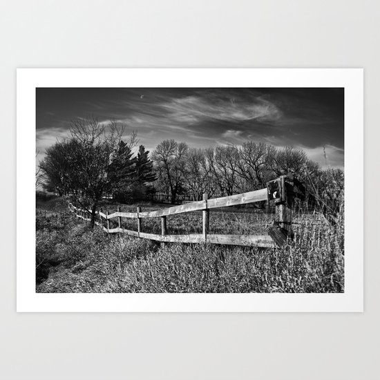 The Country Field Art Print