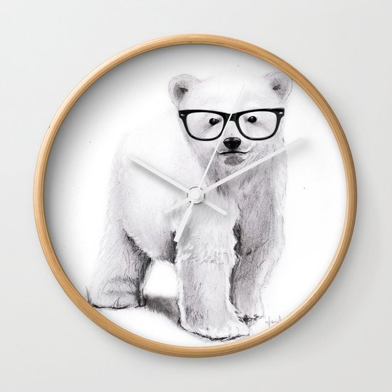 Polar Disorder Wall Clock