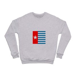 Flag of the morning star Crewneck Sweatshirt