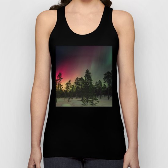 Northern Lights Unisex Tank Top