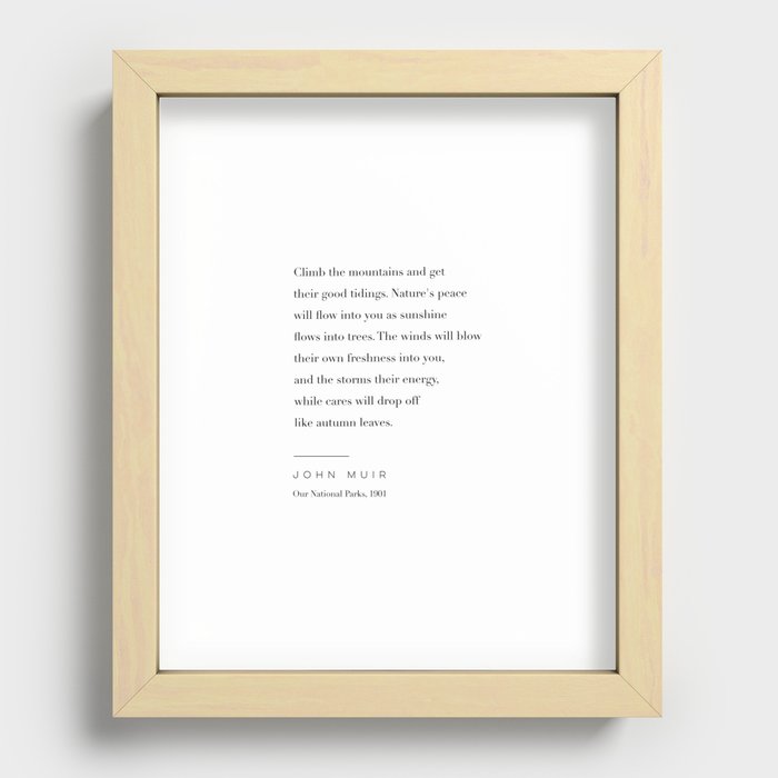 Recessed Framed Print