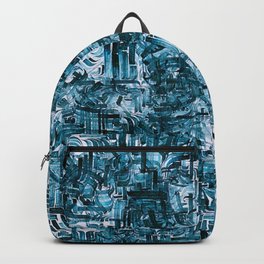 Liminal Lotto Picks #001 Tidal Motion Blue Backpack