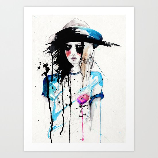 Friday Art Print