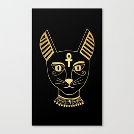 Cat goddess - Bastet Canvas Print