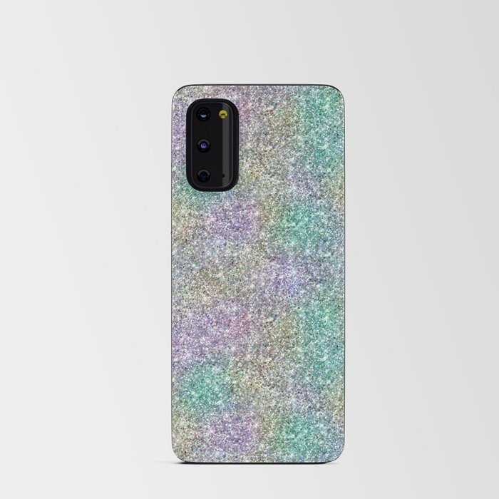 Glam Iridescent Glitter Android Card Case
