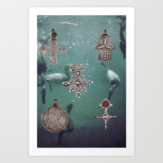 Collage #26 Art Print