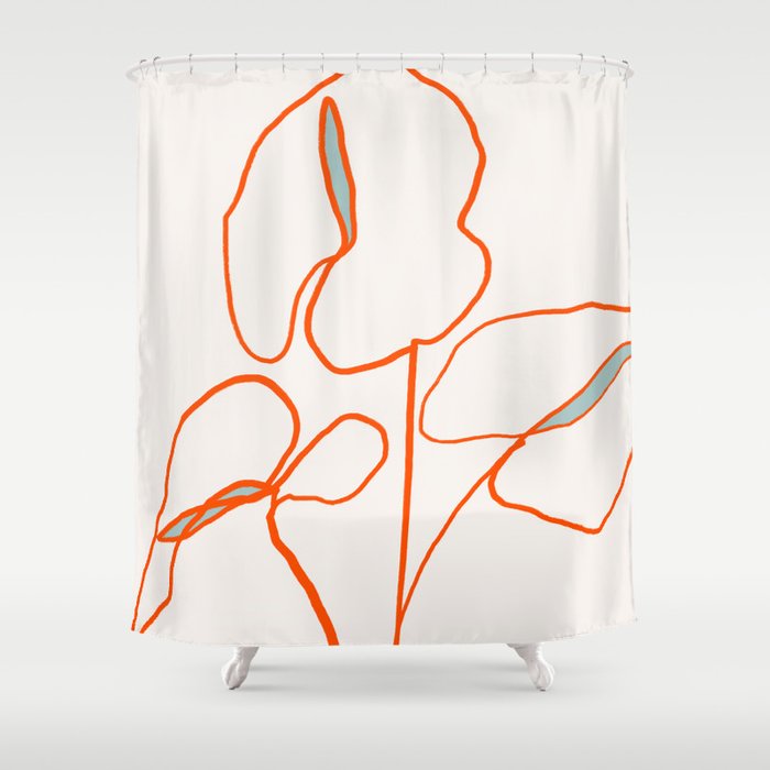 Society6 shower curtain discount