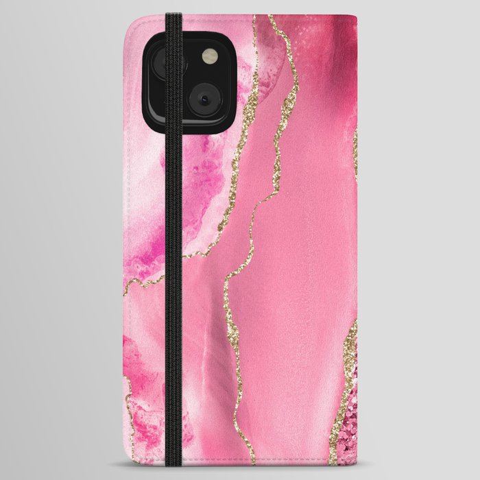 Agate Glitter Dazzle Texture 05 iPhone Wallet Case
