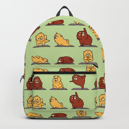 Chow Chow Yoga Backpack