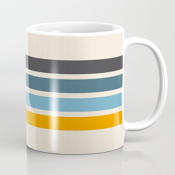 Vintage Retro Stripes Coffee Mug