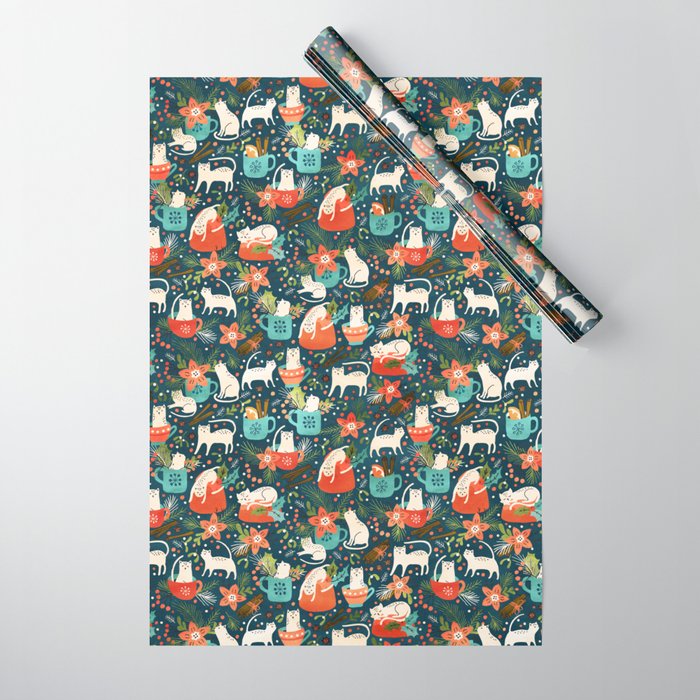 Spicy Kittens Wrapping Paper