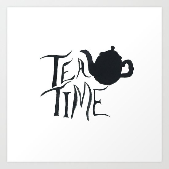 Tea Time Art Print
