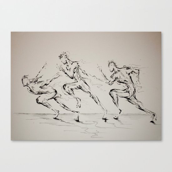 Three Blind Mice Canvas Print