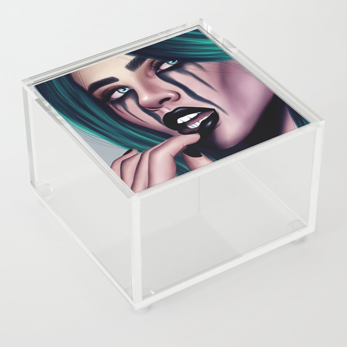 Dark Thoughts - Original Acrylic Box