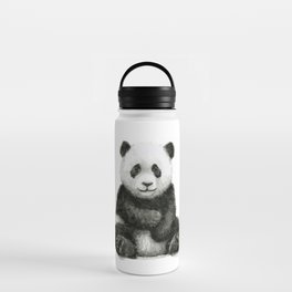 Panda Baby Watercolor Water Bottle
