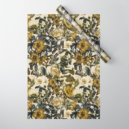 Warm Winter Garden Wrapping Paper
