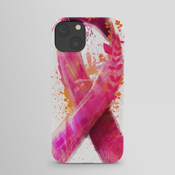 Breast Cancer Ribbon iPhone Case