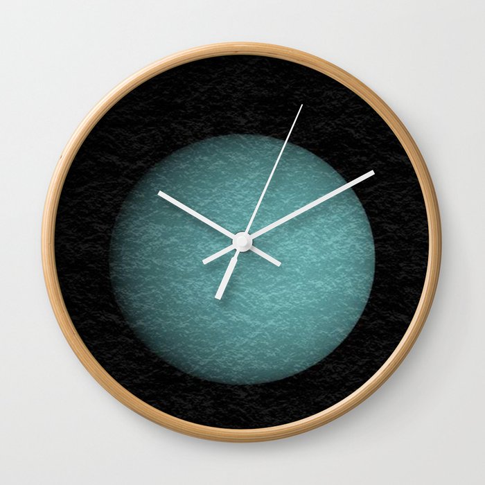 Lonely Uranus Wall Clock