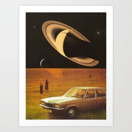A Journey To Other Worlds Art Print