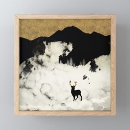 Winter Silence Framed Mini Art Print