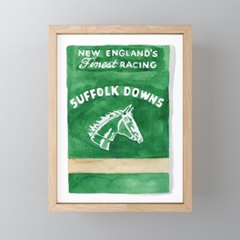New England Matchbook Framed Mini Art Print