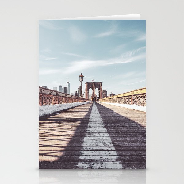 New York City | Brooklyn Bridge | Film Style Stationery Cards