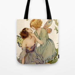“Two Butterfly Fairies” by Erich Schutz Tote Bag