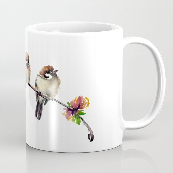 Three Birds Coffee Mug