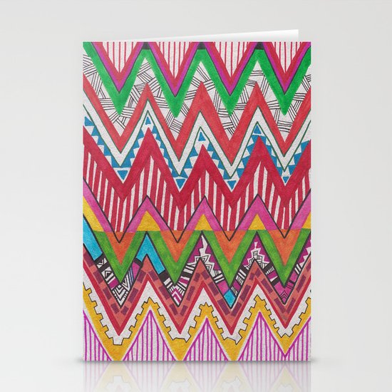 Peruvian Waves Stationery Cards