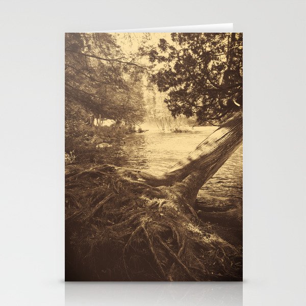Mist on the River Stationery Cards