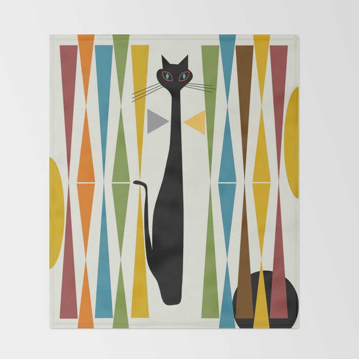 Mid-Century Modern Art Cat 2 Decke