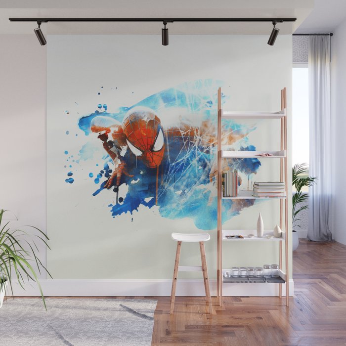 Spider Man Wall Mural By Rosescreation