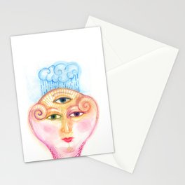 daemon of complicated times Stationery Cards