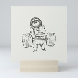 Sloth Lift Mini Art Print