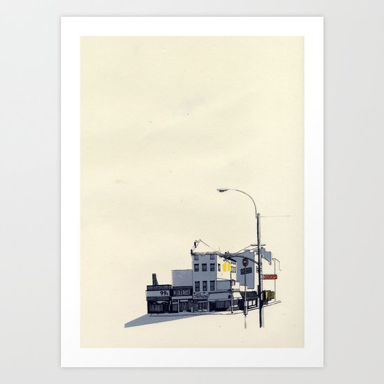 East Village Art Print