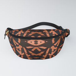 Eye Of the Shards Of Time Black Fanny Pack