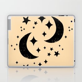 Moon and Stars Pearl Laptop Skin