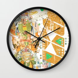 Jx3 - 2020 Logo Art Wall Clock | Jx3, Organic, Typeface, Typography, Art, Birds, Collage, Jx3Gallery, Vespa, Logo 