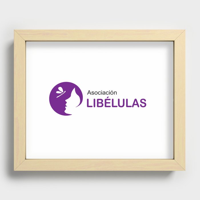 Libélulas Recessed Framed Print