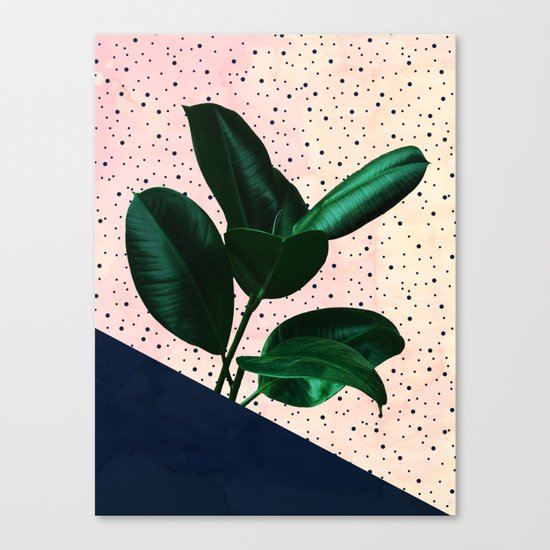 Chic Jungle Canvas Print